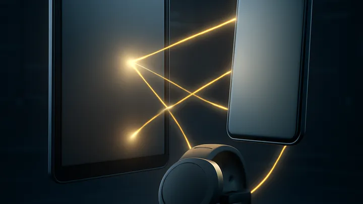 4777BIT COM Multiple devices floating in harmony